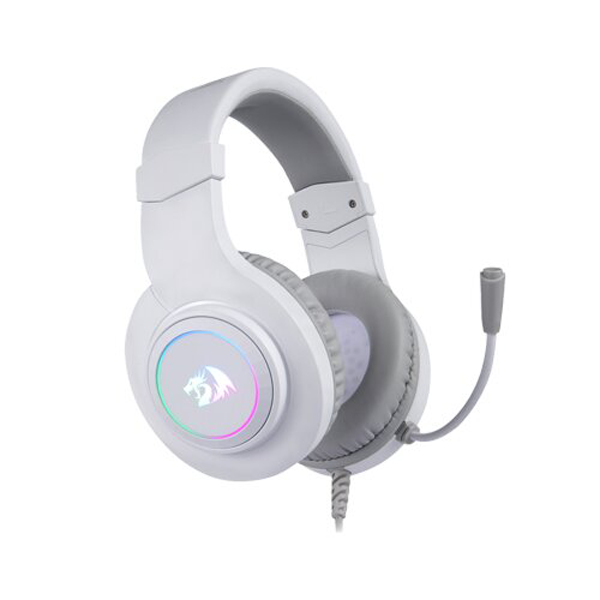 Redragon H260 RGB Lunar Gaming Headset - White | H260WRGB | REDRAGON