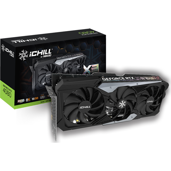 INNO3D GEFORCE RTX™ 4080 16GB ICHILL X3 | INNO3D