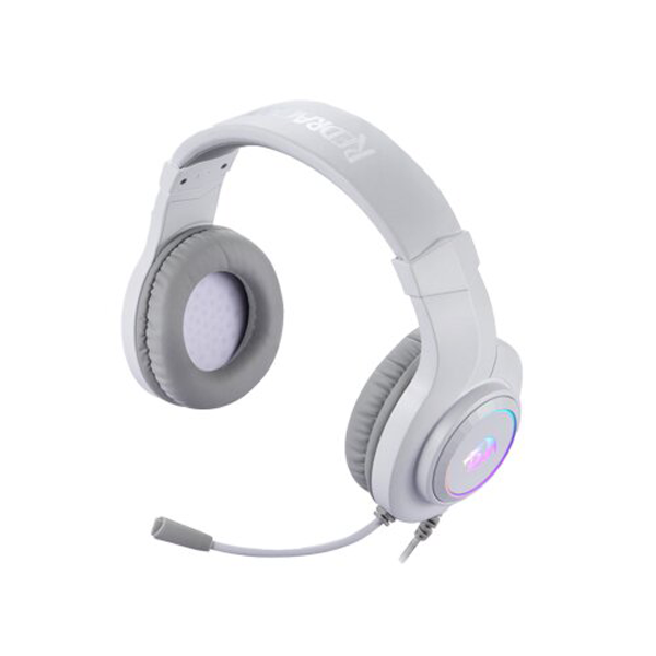 Redragon H260 RGB Lunar Gaming Headset - White | H260WRGB | REDRAGON