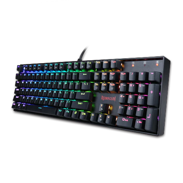 Redragon K551RGB MITRA RGB Backlit Mechanical Keyboard with Blue Switches | REDRAGON