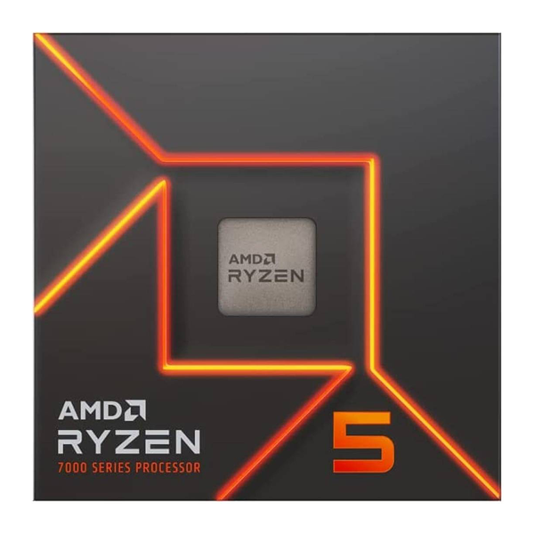 AMD Ryzen 5 7600 3.6GHz AM5 Gaming Processor, 6 Cores & 12 Threads, 5.1GHz Boost Clock, 6MB L2 & 32MB L3 Cache, AMD Radeon Graphics | AMD