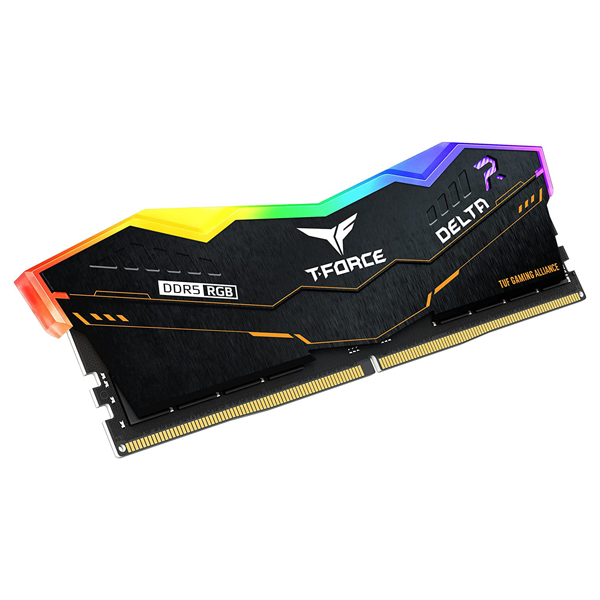 TEAMGROUP T-Force Delta RGB DDR5 Ram 32GB Kit (2x16GB) 5200MHz (PC5-41600) CL40 Desktop Memory Module Ram (White) for 600 Series Chipset | GAMING COMPONENT