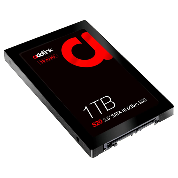 addlink S20 1TB SSD 3D NAND 2.5 inch SATA III 6Gb/s 7mm Internal Solid State Drive Read 560MB/s Write 500MB/s | SSD