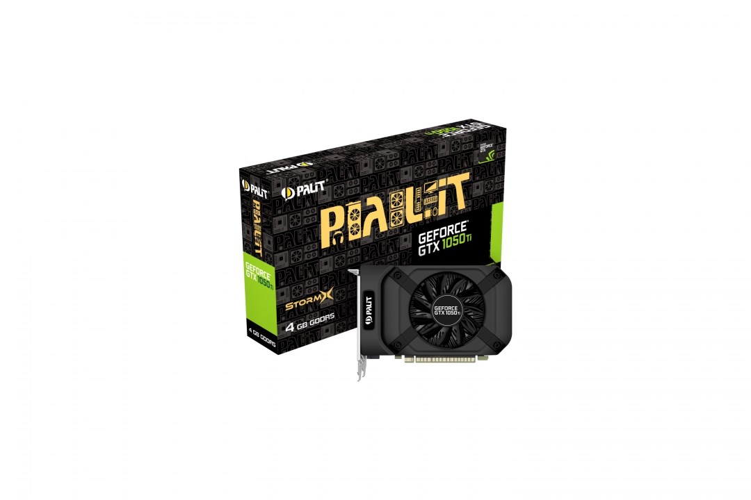 PALIT VGA CARDGTX1050Ti STORMX 4GB GDDR5 128bit DVI HDMI DP | VGA