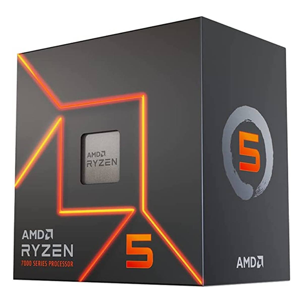 AMD Ryzen 5 7600 3.6GHz AM5 Gaming Processor, 6 Cores & 12 Threads, 5.1GHz Boost Clock, 6MB L2 & 32MB L3 Cache, AMD Radeon Graphics | AMD