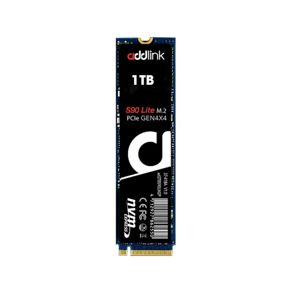 addlink S90 Lite 1TB 5500 MB/s Read Speed Internal Gaming Solid State Drive - M.2 2280 PCIe NVMe 1.3 Gen4X4 3D TLC NAND SSD | SSD